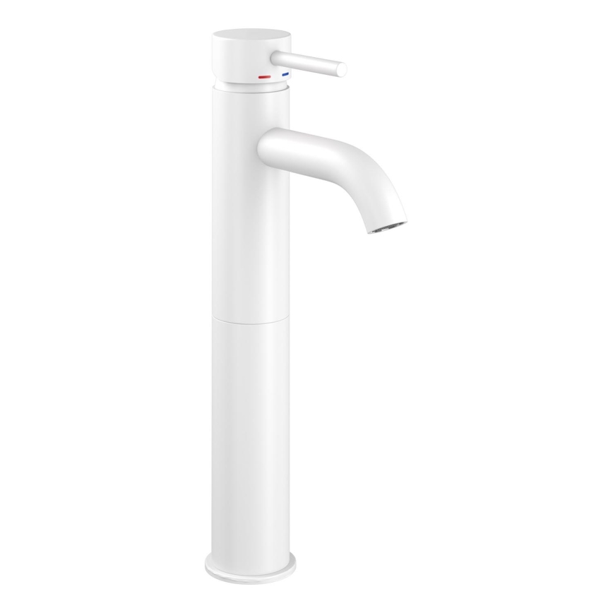 BATH DELUXE 28-005-02-01-00 - Umyvadlová baterie DRAGOR 29 cm matná bílá