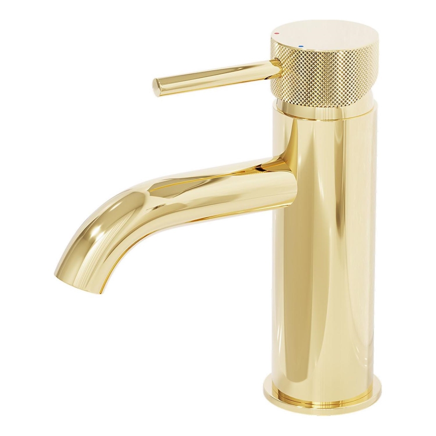BATH DELUXE 28-005-03-64-00 - Umyvadlová baterie ANHOLT 15,6 cm lesklá mosaz