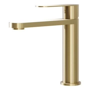 BATH DELUXE 28-017-02-70-02 - Umyvadlová baterie TARNBY 17,3 cm kartáčovaná mosaz