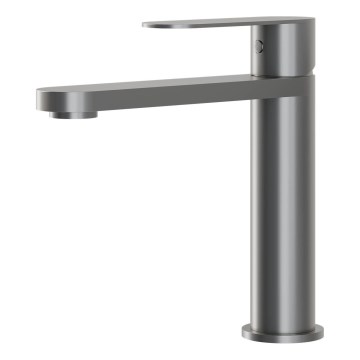 BATH DELUXE 28-017-02-73-02 - Umyvadlová baterie TARNBY 17,3 cm práškově šedá