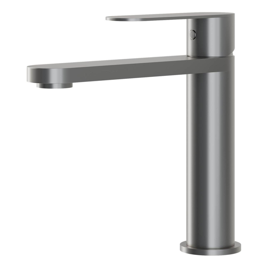 BATH DELUXE 28-017-02-73-02 - Umyvadlová baterie TARNBY 17,3 cm práškově šedá