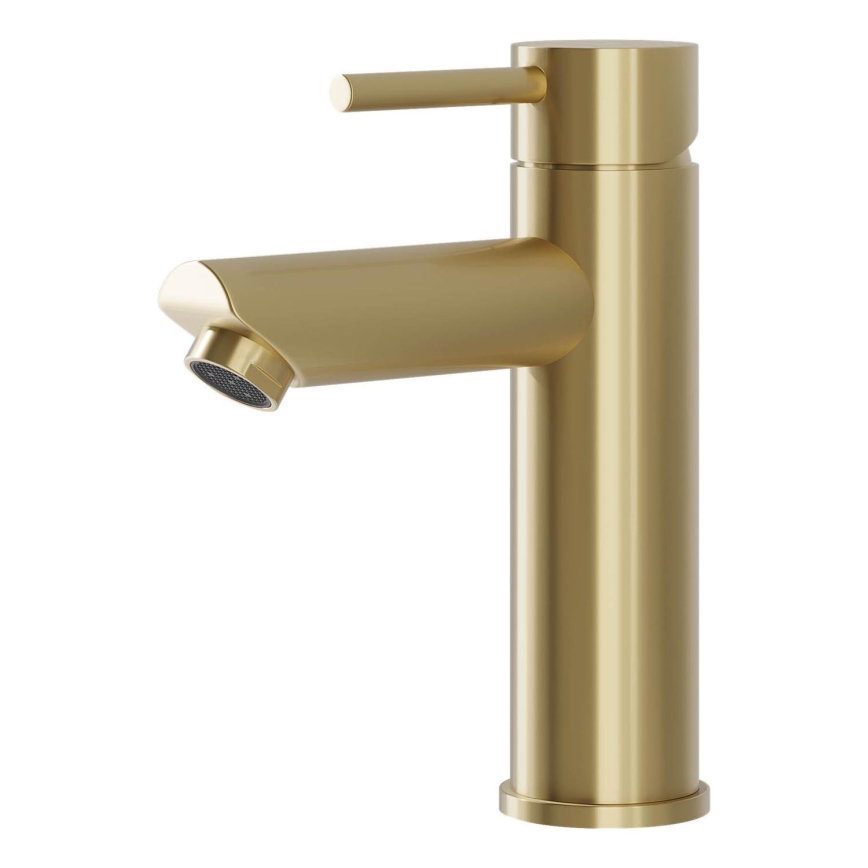 BATH DELUXE 28-017-03-70-02 - Umyvadlová baterie RINGSTED 17,8 cm kartáčovaná mosaz