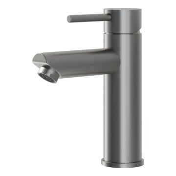 BATH DELUXE 28-017-03-73-02 - Umyvadlová baterie RINGSTED 17,8 cm práškově šedá