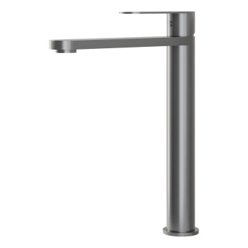 BATH DELUXE 28-027-02-73-02 - Umyvadlová baterie TARNBY 27,3 cm práškově šedá