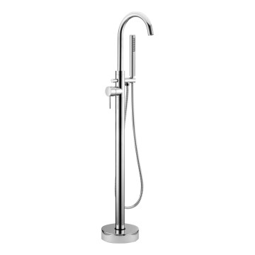 BATH DELUXE 28-114-01-60-00 - Volně stojící vanová sada s baterií DRAGOR 116 cm lesklý chrom