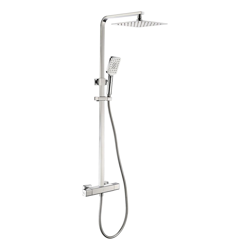 BATH DELUXE 31-120-08-60-00 - Sprchová sada s termostatickou baterií NAESBY lesklý chrom