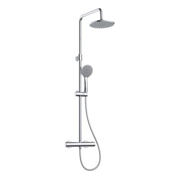 BATH DELUXE 31-130-41-60-02 - Sprchová sada s baterií HOUSTON lesklý chrom