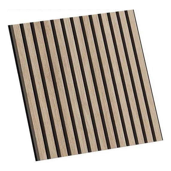 BATH DELUXE 54-060-08-86-12 - SADA 4x Akustický obkladový panel DANVIKEN 60x60 cm dub
