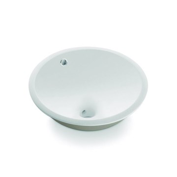 Bathco 0052 - Zápustné umyvadlo CERDENA pr. 38 cm porcelán/bílá
