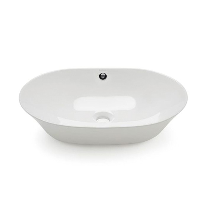 Bathco 4038 - Umyvadlo na desku TOULOUSE 59x42 cm porcelán/bílá