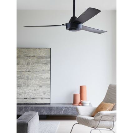 BAYSIDE 213017 - Stropní ventilátor CALYPSO černá pr. 122 cm