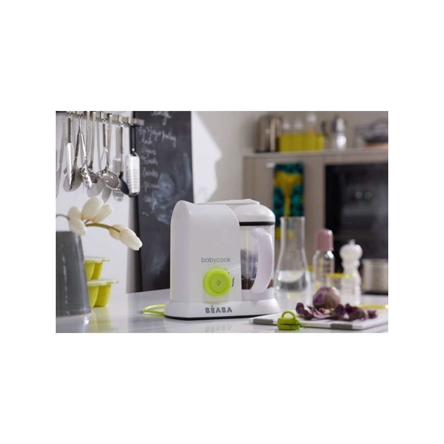 Beaba - Parní vařič s mixérem BABYCOOK bílá