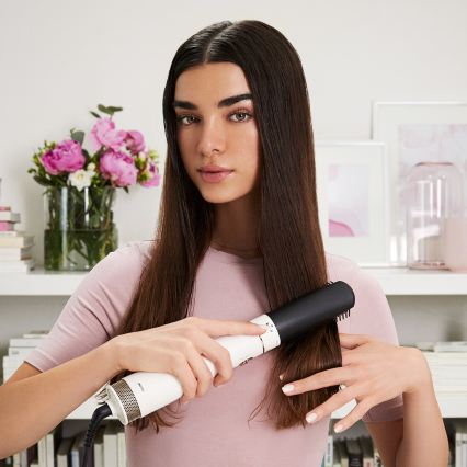 Bellissima 11847 - Horkovzdušný kartáč 8v1 AIR WONDER 1000W/230V bílá/zlatá