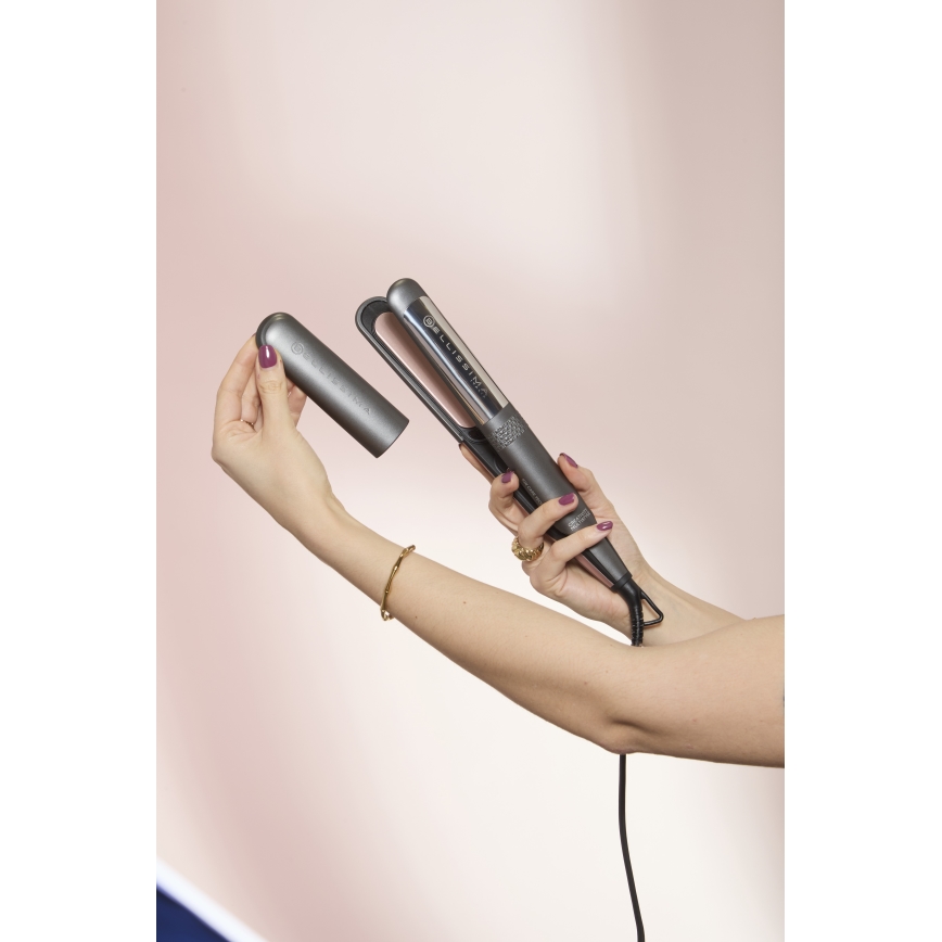 Bellissima 11876 - Žehlička na vlasy 50W/230V černá/růžová
