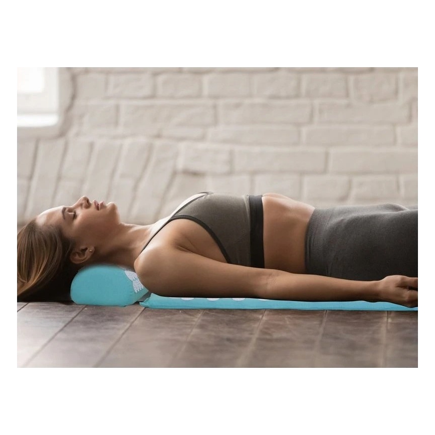 Beper - Akupresurní podložka a polštář mintová