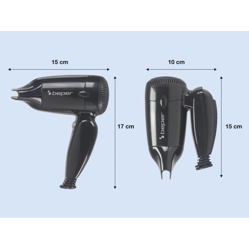 Beper - Cestovní fén 1200W/230V