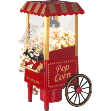 Beper - Popkornovač 1200W/230V červená