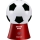 Beper - Popkornovač 1200W/230V fotbal/červená