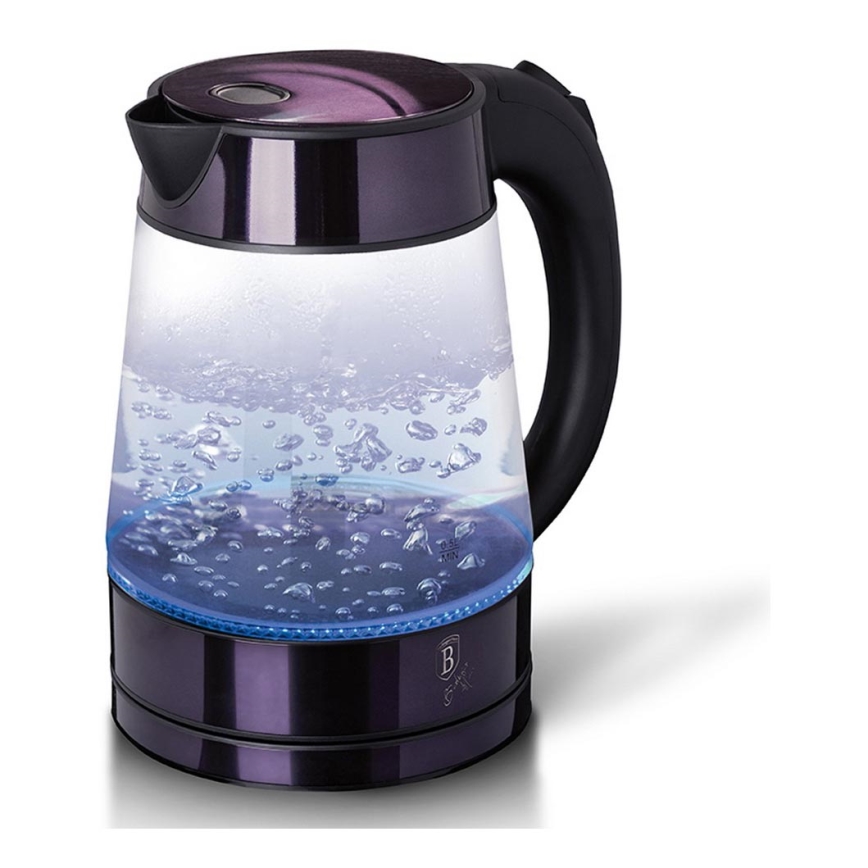BerlingerHaus - Rychlovarná konvice 1,7 l 2200W/230V nerez/fialová