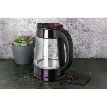 BerlingerHaus - Rychlovarná konvice 1,7 l 2200W/230V nerez/fialová