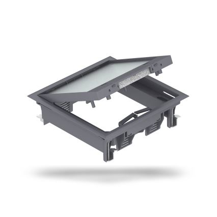 BETTERMANN - Podlahový box do betonu 12 modulů (6 přístrojů 45x45)