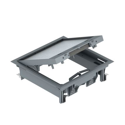 BETTERMANN - Podlahový box do zdvojené podlahy 12 modulů (6 přístrojů 45x45)
