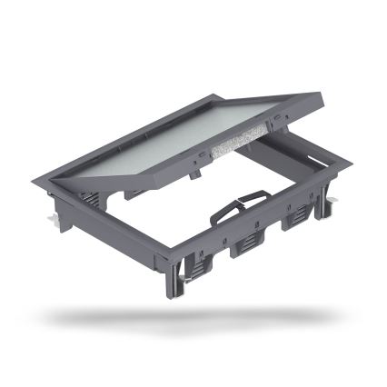BETTERMANN - Podlahový box do zdvojené podlahy 18 modulů (9 přístrojů 45x45)