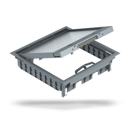 BETTERMANN - Podlahový box do zdvojené podlahy 24 modulů (12 přístrojů 45x45)