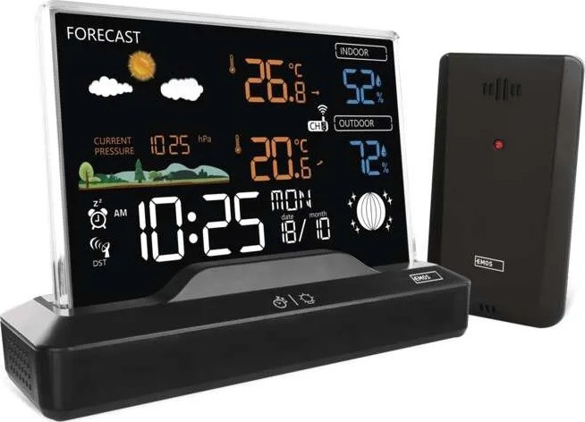 Bezdrátová meteostanice 5V/2xAAA + 2xAAA