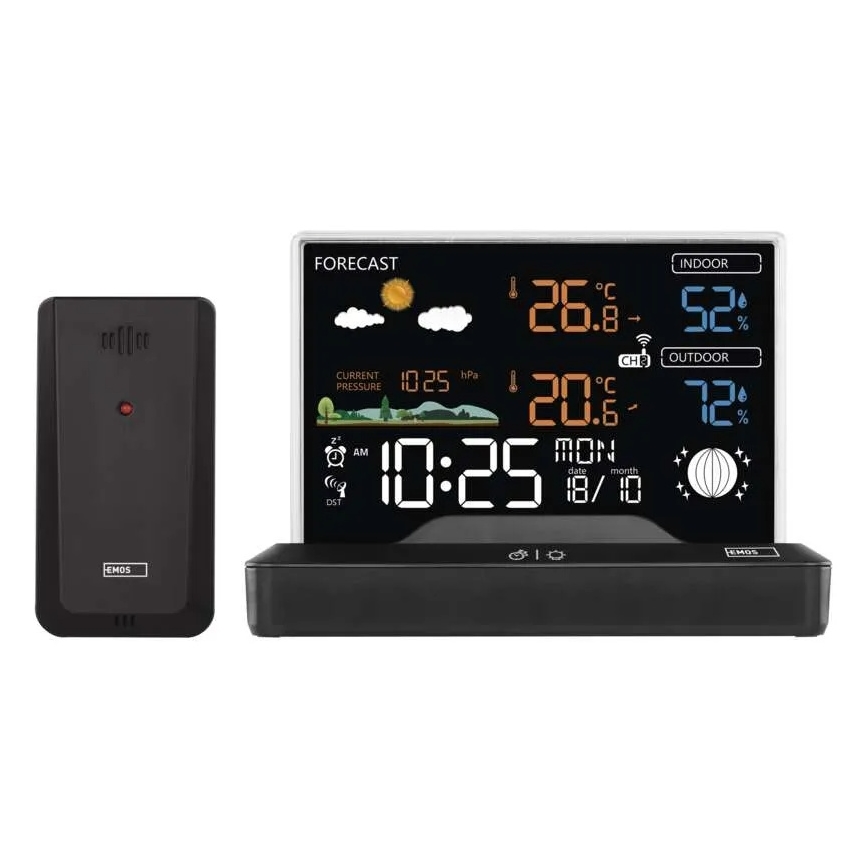 Bezdrátová meteostanice 5V/2xAAA + 2xAAA
