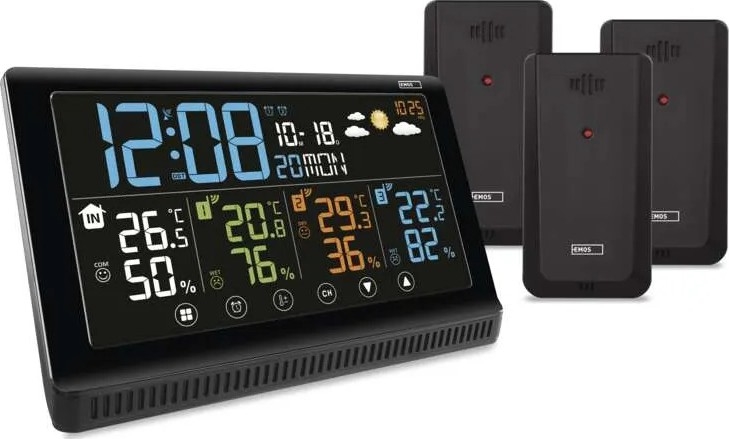 Bezdrátová meteostanice 5V/3xAAA + 2xAAA