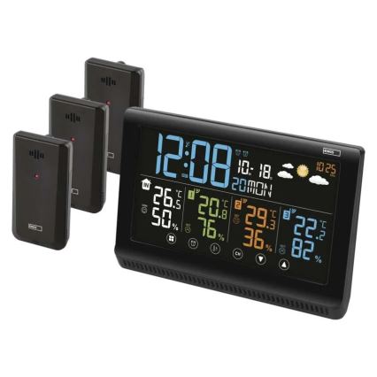 Bezdrátová meteostanice 5V/3xAAA + 2xAAA