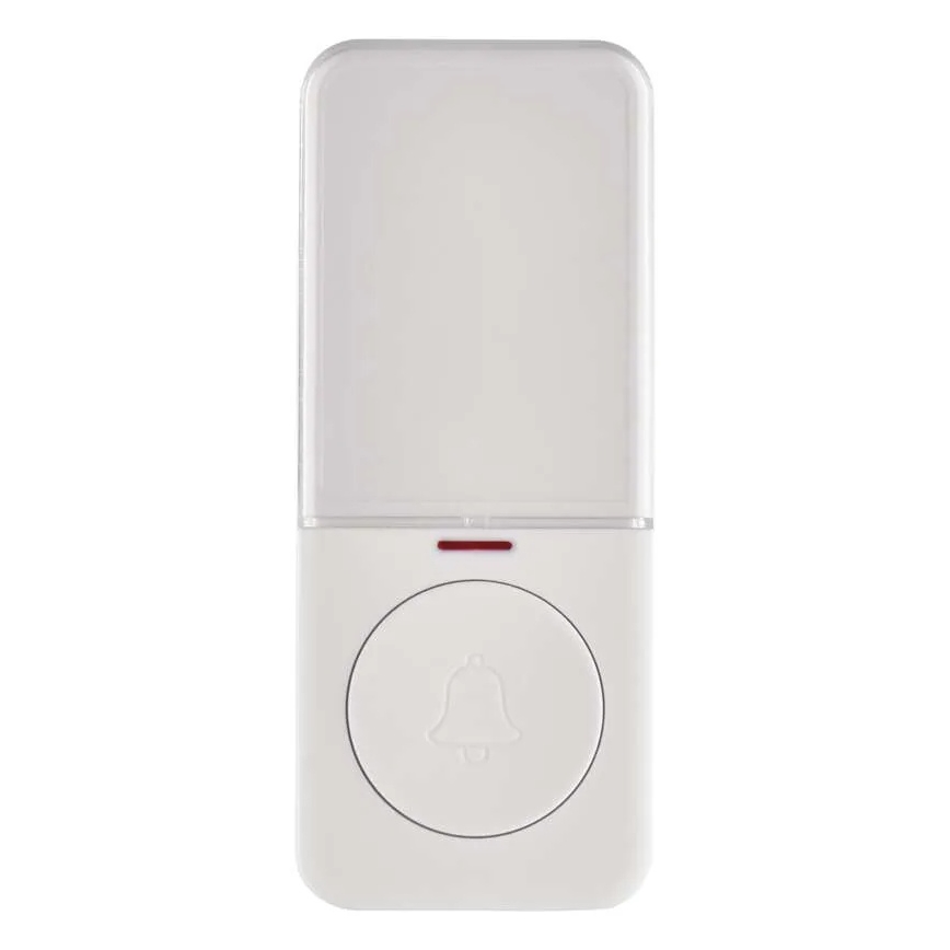 Bezdrátové tlačítko pro zvonek 1xCR2032 bílá