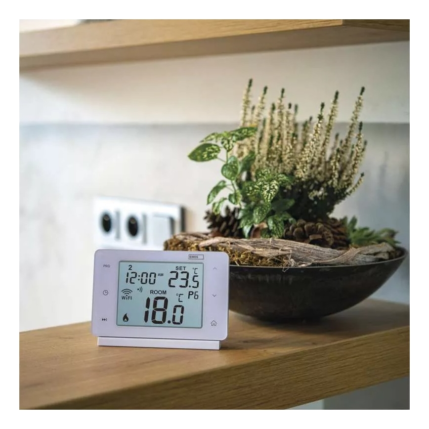 Bezdrátový digitální termostat GoSmart 230V/16A Wi-FI Tuya