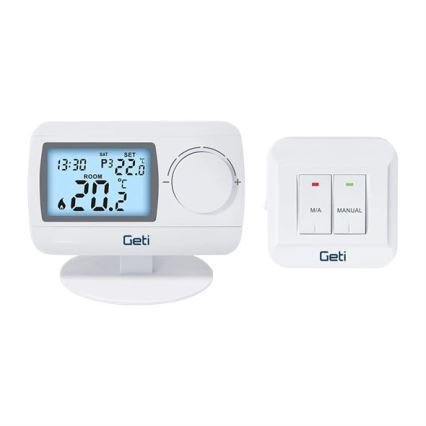 Bezdrátový termostat 2xAA + 230V