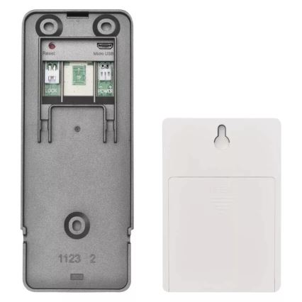 Bezdrátový videozvonek se senzorem pohybu GoSmart 12V/3xAA IP44 Wi-Fi Tuya