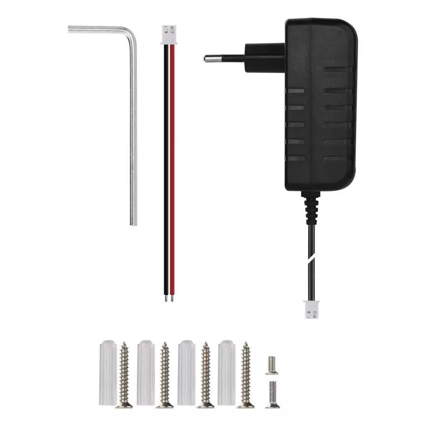 Bezdrátový videozvonek se senzorem pohybu GoSmart 12V/3xAA IP44 Wi-Fi Tuya