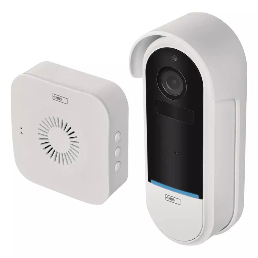 Bezdrátový videozvonek se senzorem pohybu GoSmart 5V 3xAA IP65 Wi-Fi Tuya