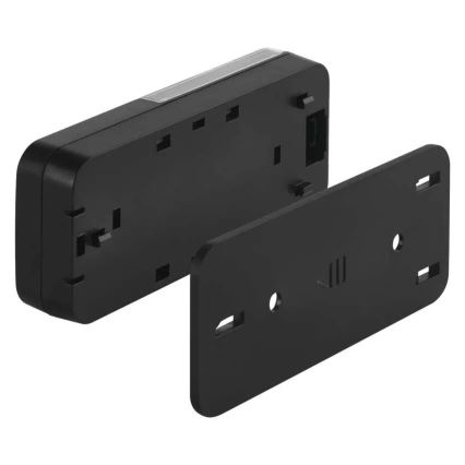 Bezdrátový zvonek do zásuvky 230V + 1xCR2032 černá