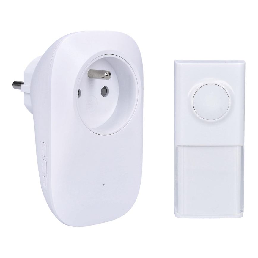 Bezdrátový zvonek do zásuvky 230V/1xLR23A IP55