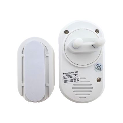 Bezdrátový zvonek do zásuvky BELL 230V + 1x23A hnědá