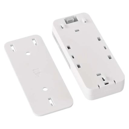 Bezdrátový zvonek do zásuvky GoSmart 230V + 1xCR2032 bílá Wi-Fi