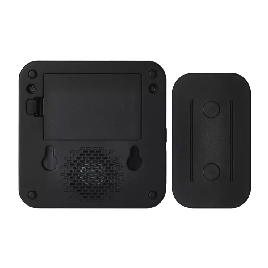 Bezdrátový zvonek na baterie 3xAAA IP56 černá