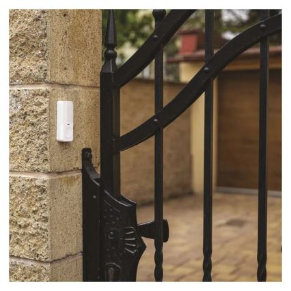 Bezdrátový zvonek vestavný 230V + 1xCR2032 bílá