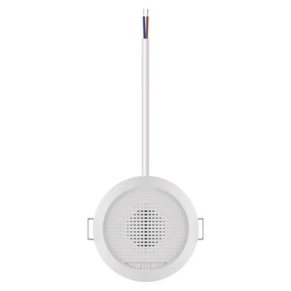 Bezdrátový zvonek vestavný 230V + 1xCR2032 bílá