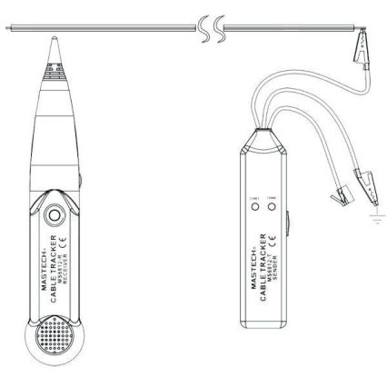 Bezkontaktní tester kabelů MS6812