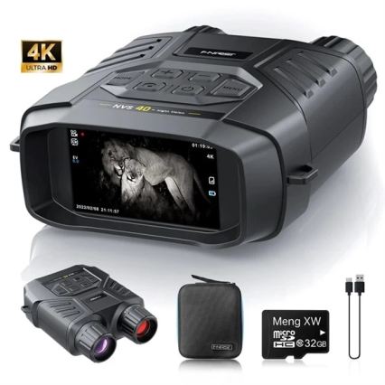 Binokulární dalekohled s nočním viděním 6x25 4000 mAh