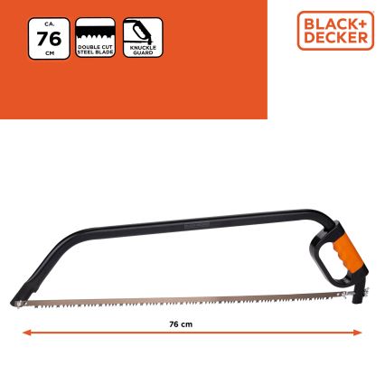 BLACK+DECKER - Rámová pila 76 cm