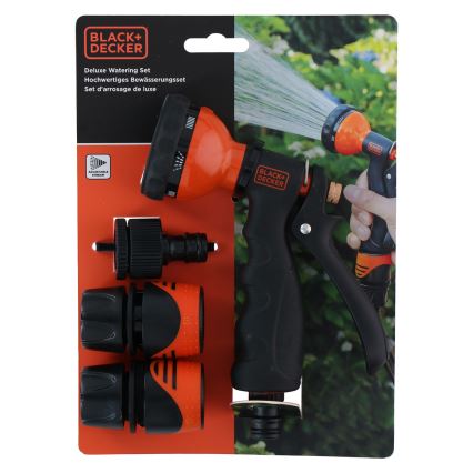 BLACK+DECKER - Zavlažovací pistole se 3 spojkami