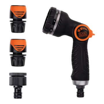 BLACK+DECKER - Zavlažovací pistole se 3 spojkami